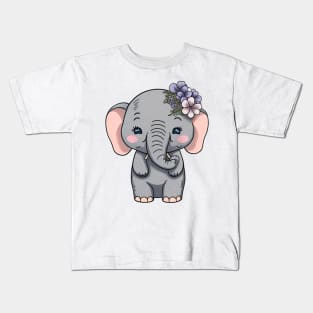 Baby Elephant Kids T-Shirt